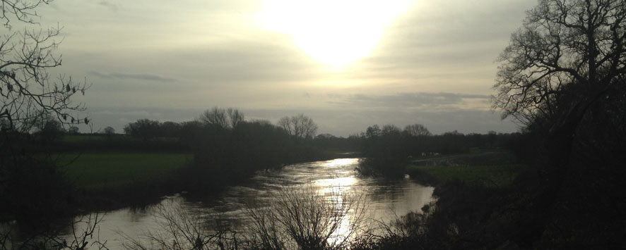 River Severn looking towards the Isle