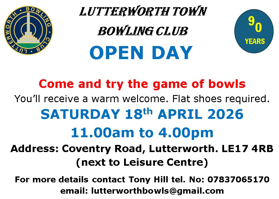 Lutterworth Town Bowling Club Home