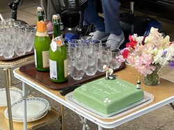 Birthday Cake & Buck's Fizz