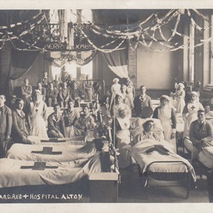 A Ward Red Cross Hospital, Alton c1915