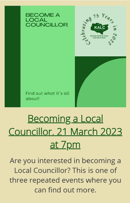 Boughton Aluph & Eastwell Parish Council Being a councillor