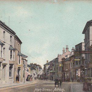 High Street - Postmarked 20.4.1915