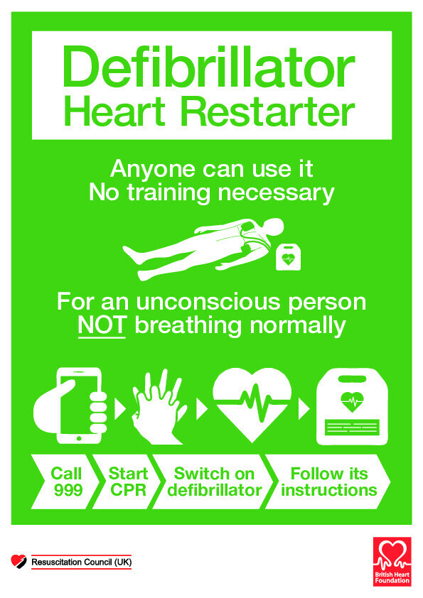 Tendring Parish Council Defibrillators