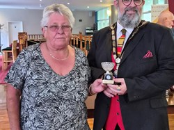 Jackie Jones, Winner Ladies Handicap