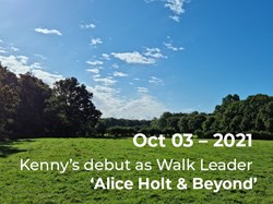 Kenny’s debut ‘Alice Holt & Beyond’.