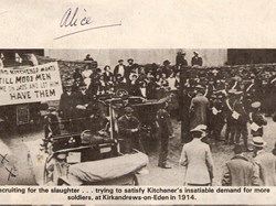 1914 recruitment drive at KOE