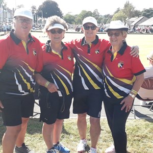 Representing Norfolk at Leamington