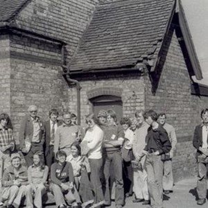 ​The old Methodist chapel in Alvecote, which was a Field Study Centre for the Alvecote Pools Nature Reserve for several years, before being demolished.. ​The site is now a play area.