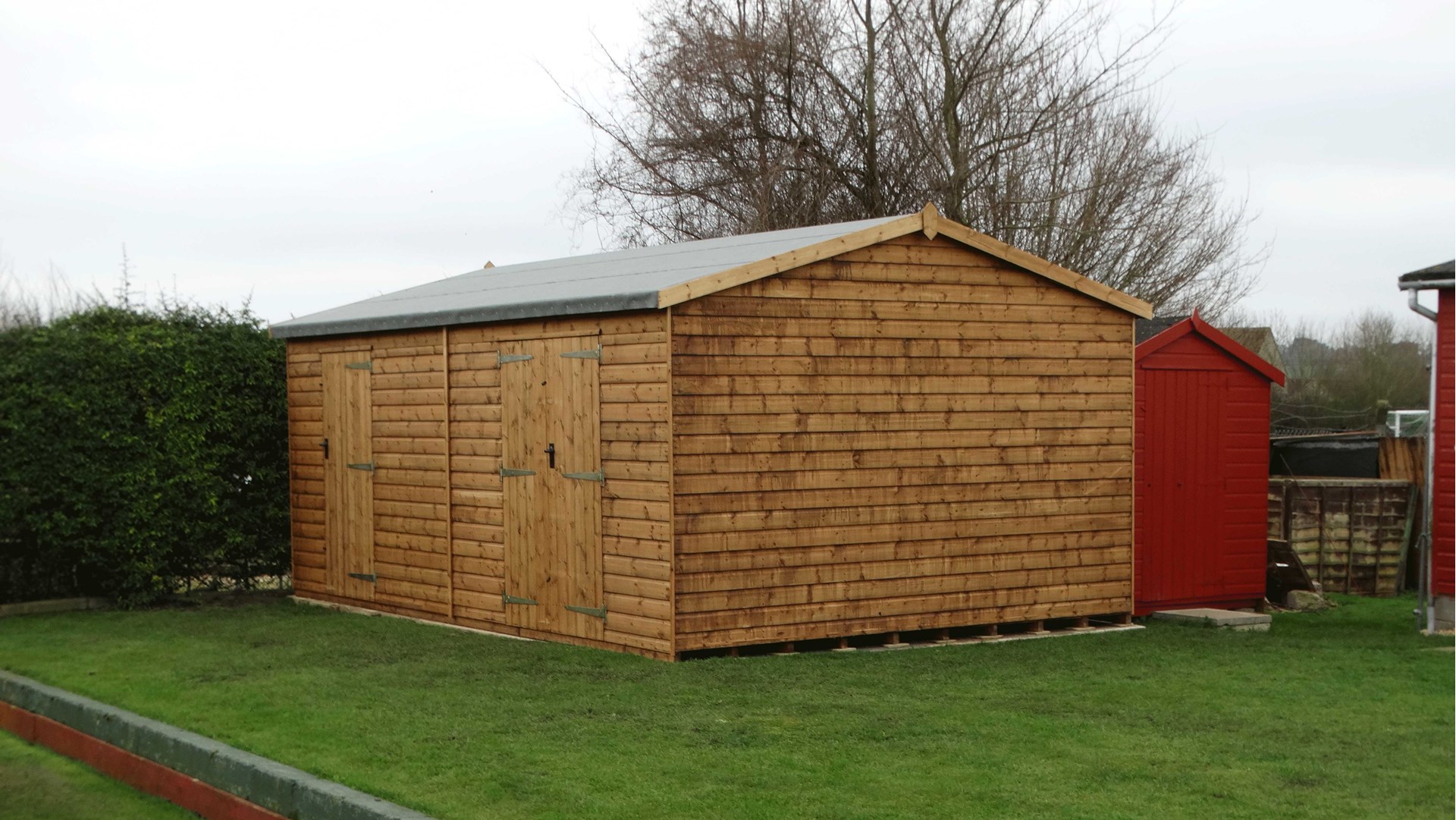 New Equipment Shed