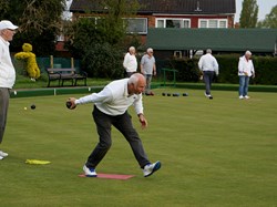 Bletchley St. Martins Bowls Club Team practice