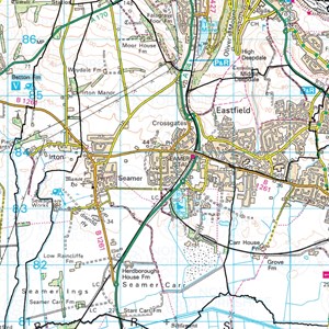 Seamer Parish Council area and boundary | © Crown Copyright and Database Rights [2021] Ordnance Survey 100017946