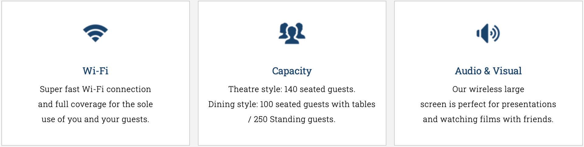 Bearley Village hall Facilties