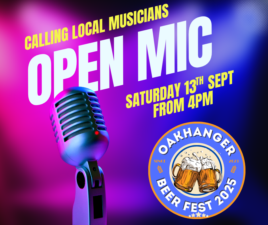 Oakhanger Village Hall Open Mic Register Your Interest