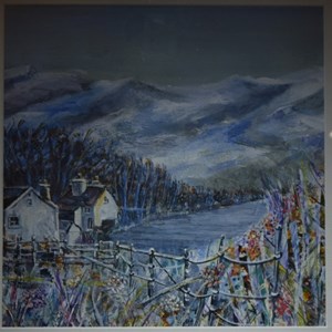 'Beautiful Winter' Mixed Media by Christine Taylor