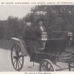 The Visit of Queen Alexandra & Queen Amelie of Portugal to Alton - The Arrival of their Majesties ~26.7.1912