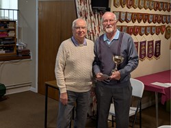 Midweek Singles Winner Peter Foster