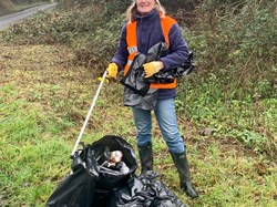 Keeping the village clean and tidy