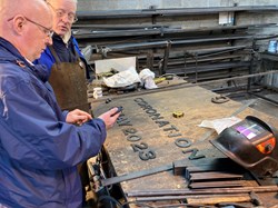 Discussing Coronation Gate with Blacksmith