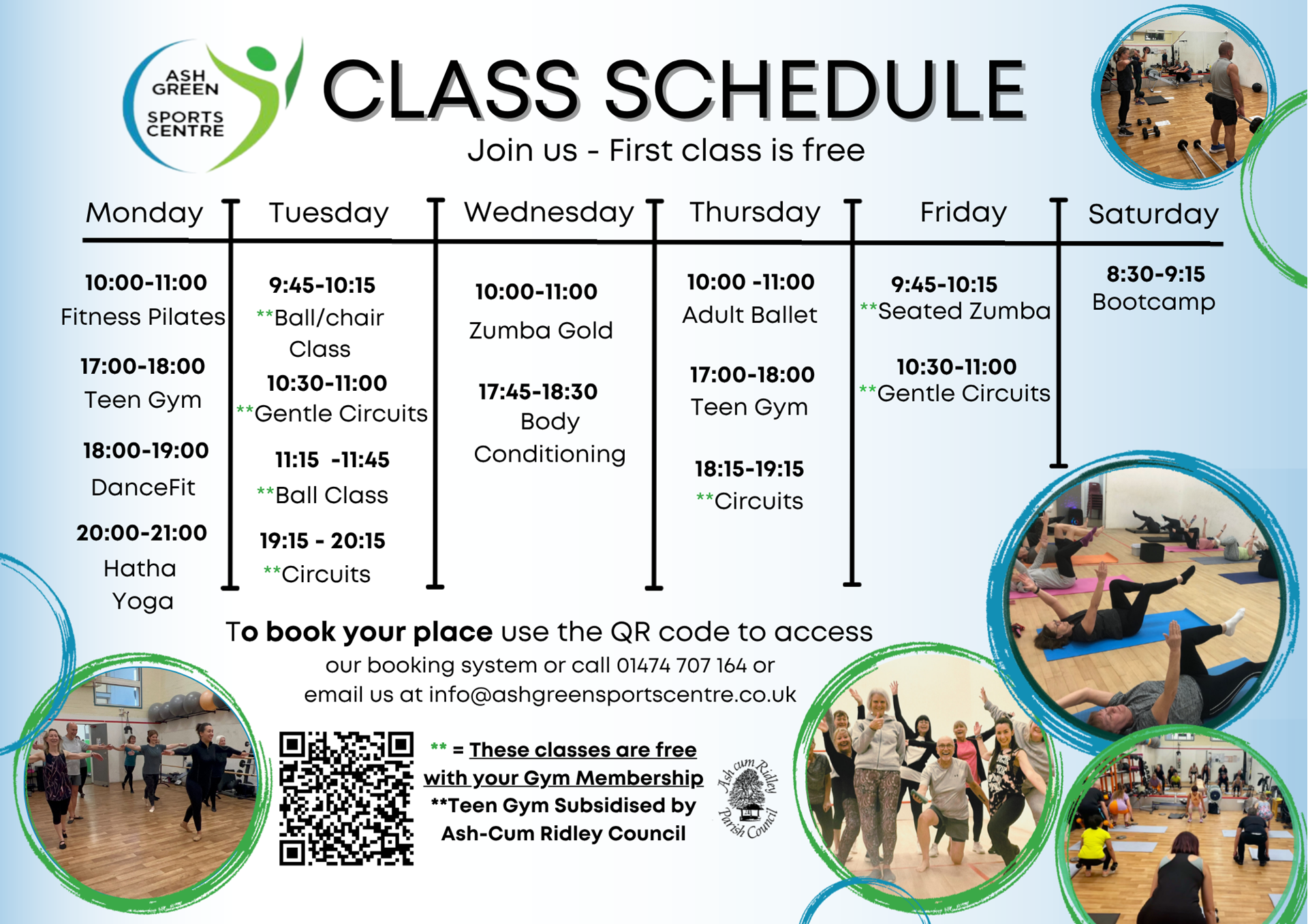 Current Class Schedule