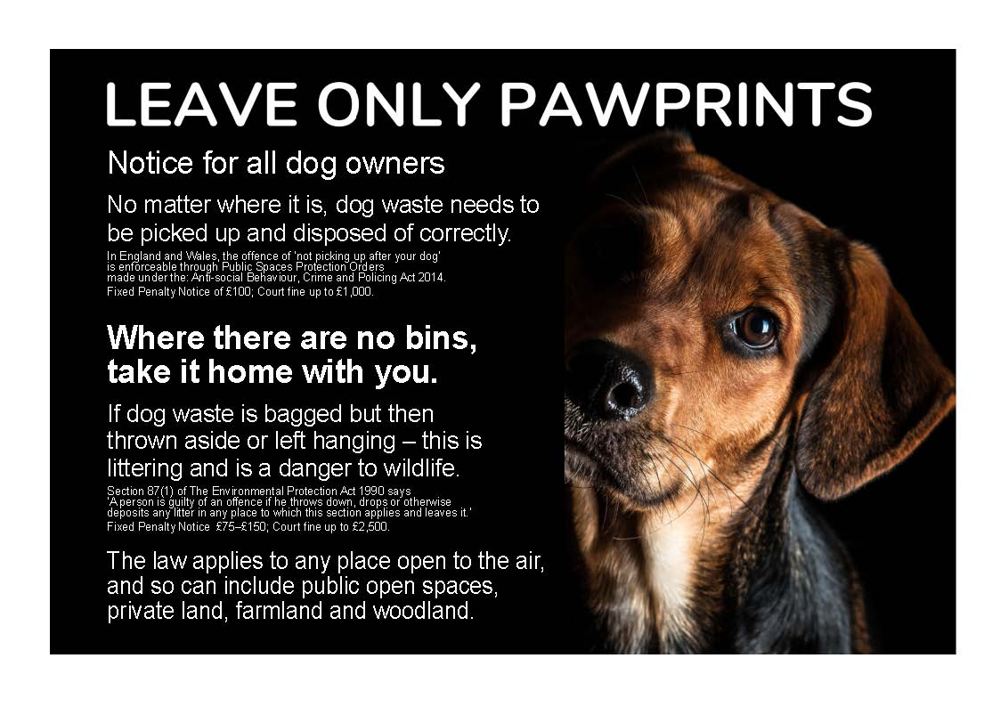 Mattingley Parish Council Leave only pawprints