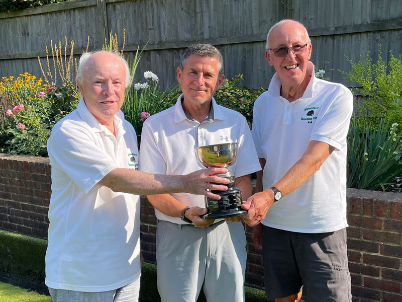 2025 MARJORIE BISHOP TOURNAMENT WINNERS - Barry Morgan, Paul Speller, Phil Voce