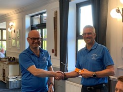 Steve  took the runner up spot on countback from Bruce