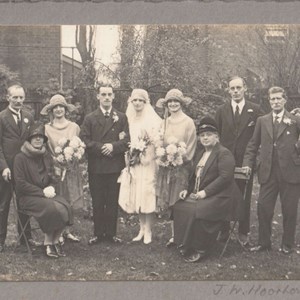 Batchelor Wedding. 2nd November 1927