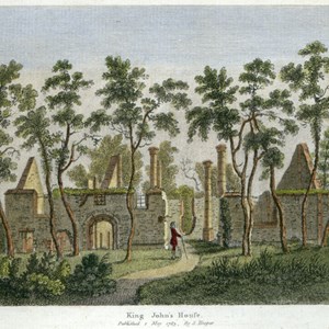Lithograph of Original 1210 Warnford Park House dated 1783.
