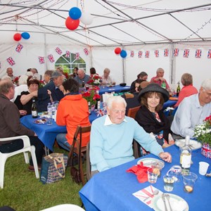 Berwick St James Parish Queen's 90th Birthday Party 2016