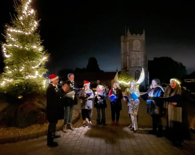 Buckland Dinham Carol Singing!
