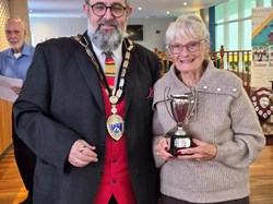 Denise Latter - one half of Mixed Nominated Pairs Winner (Terry Carline the other half)