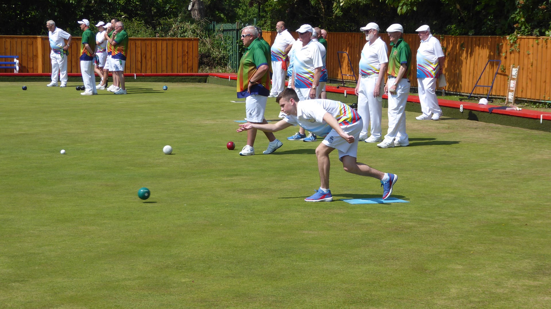 Smiths Dock Bowling Club Alsop cup Yorks vs Northumberl'd