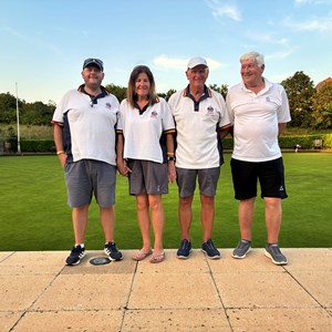 Graham, Andy, Noel & Emma After their hotshot at the Falcon! 23-06-26