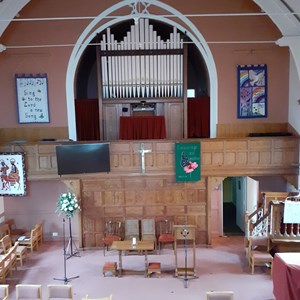 Interior of Sowerby Methodist Church