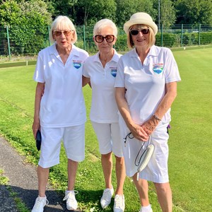 Ladies Lifeboat Triples team, great effort!