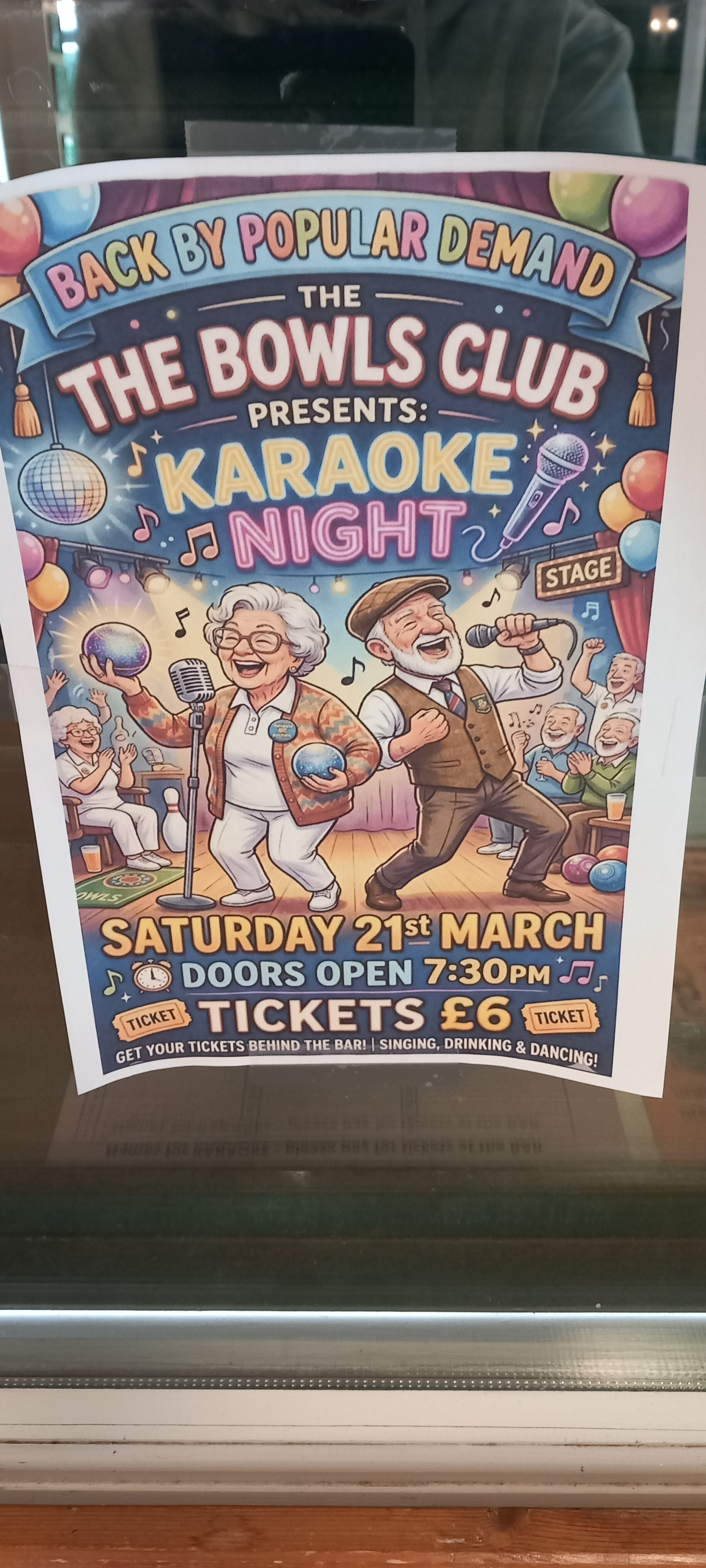 Karaoke Night, Saturday 21st March