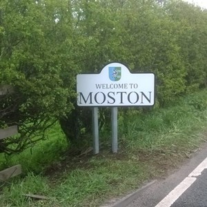 Moston Parish Council Parish Signage