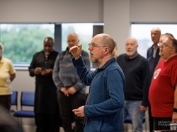 Preston People's Choir, Tuesday evening session. Photo by Michael Porter.