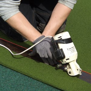 Cowplain Bowling Club The Laying of the Carpet
