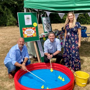 Oakley & Deane Parish Council stall
