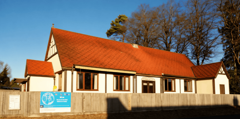 Our Village Hall today (view from the front on Love Lane)