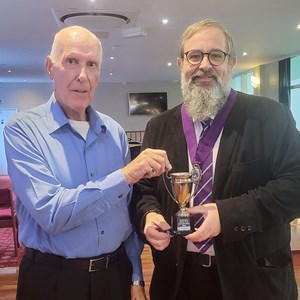 Runner-Ups Mens Nominated Pairs - Allan Mecham ( & Steve Ball - not present) -