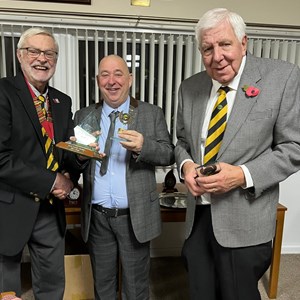 Mens Pairs Winners - Adam Walton & Ian Samways