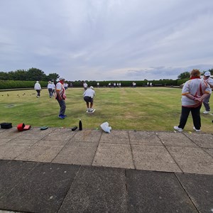 Holwell Sports Bowls Club President Sue Moore's Tour 2025