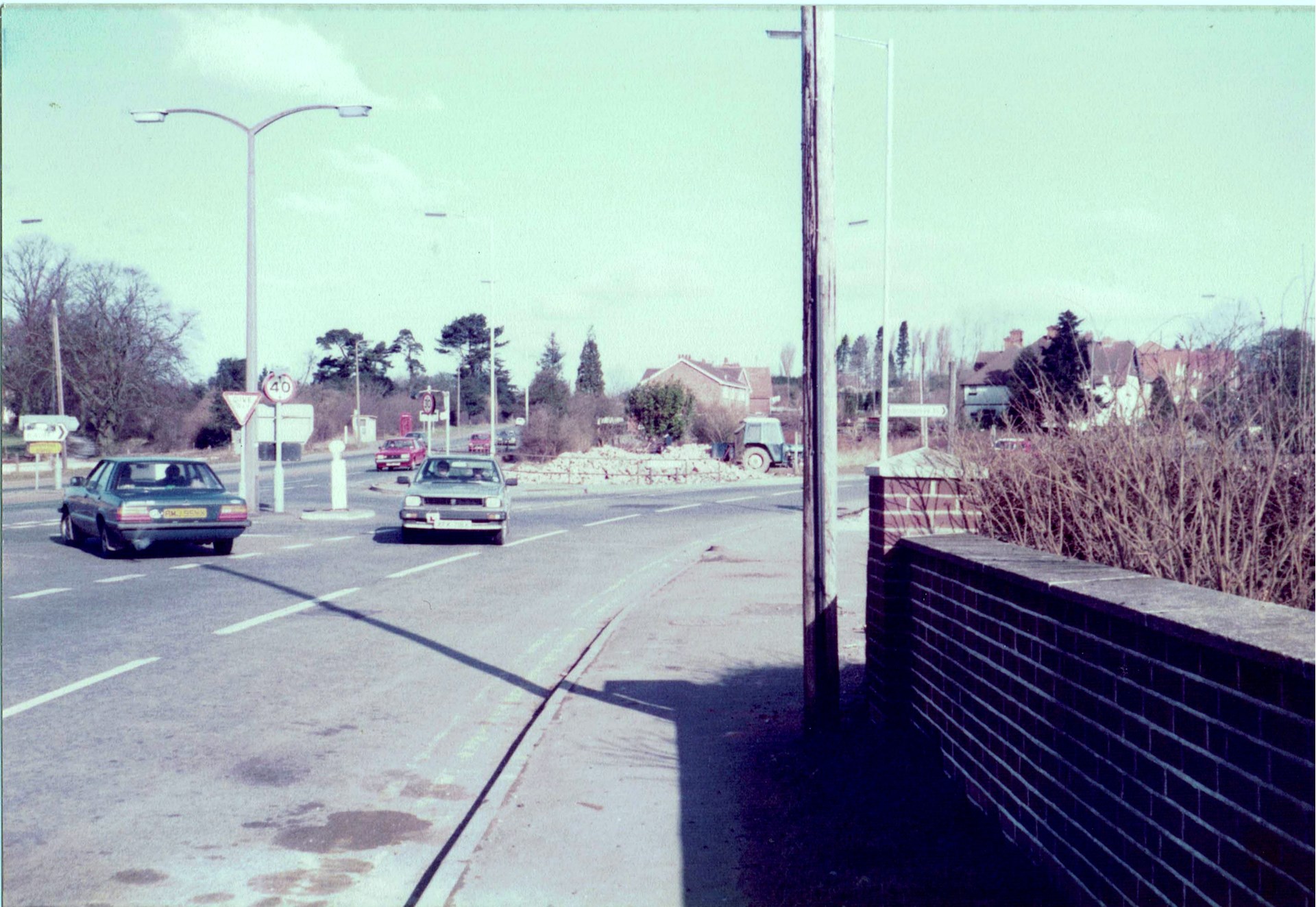 Stand at the Forest looking at the junction of Birmingham Road a38 and Old Birmingham Road B4096.  Photo copyright Charlie Bateman