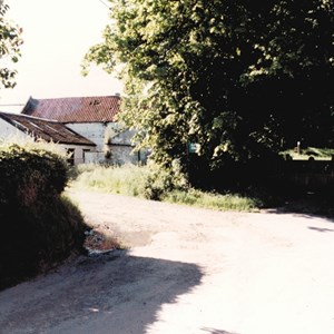 Old approach to Atkinsons Yard