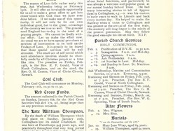 February 1918 newsletter