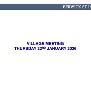 Berwick St James Parish Slides