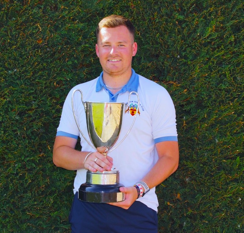 Adam Pitfield. Winner Northamptonshire's Masons Cup