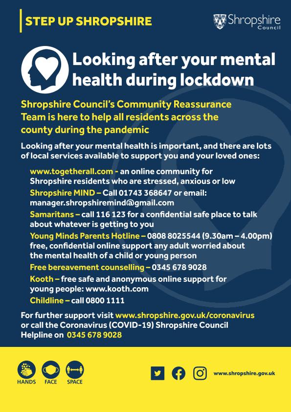Lockdown Health Support